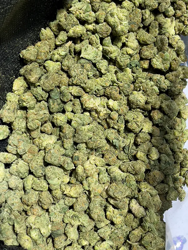 Blue Zushi — THCa Smalls — Indica Strain — 31.40% @ highhippy.com - Fast Shipping